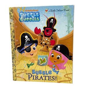 Vintage Nickelodeon Bubble Guppies Bubble Pirates! Little Golden Book